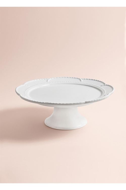 Grande Pasta Kek Standı Beyaz 31x12 cm GRD0014