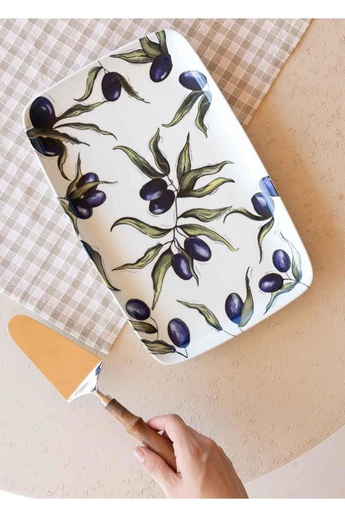 Olivos Dikdörtgen Servis 33x21 cm OVS0016