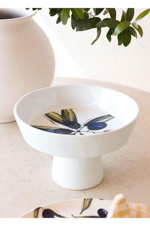 Olivos Ayaklı Meyvelik 23x14 cm