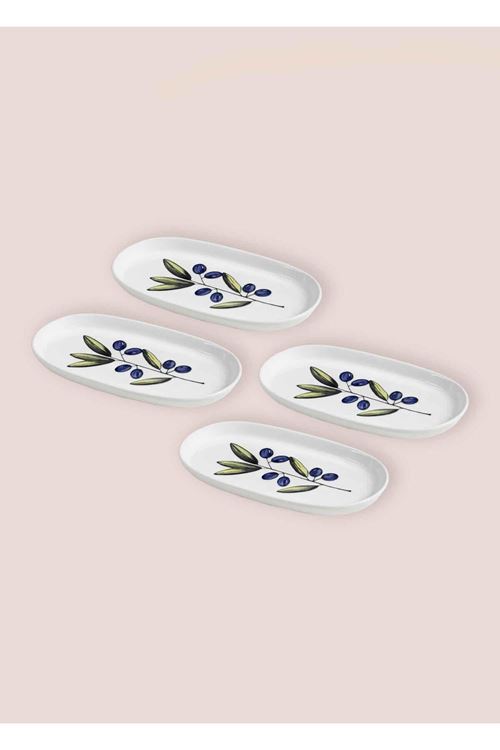 Olivos Oval Servis 4lü 21 cm