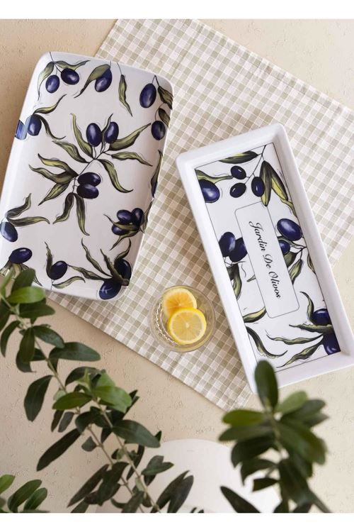 Olivos Dikdörtgen Servis 33x21 cm OVS0016