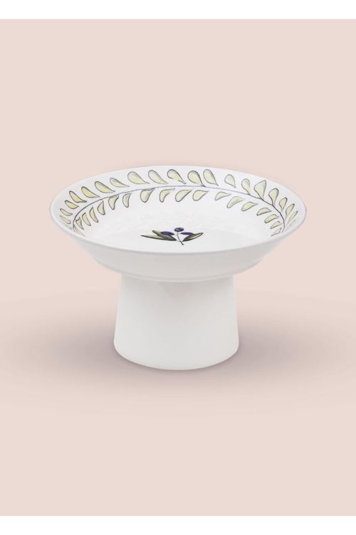 Olivos Ayaklı Servis Tabağı 20 cm