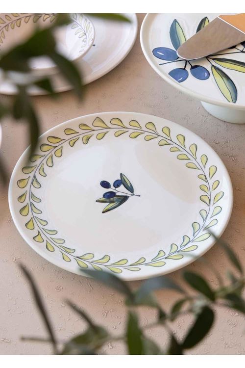 Olivos Pasta Tabağı 6lı Set 19 cm OVS0002