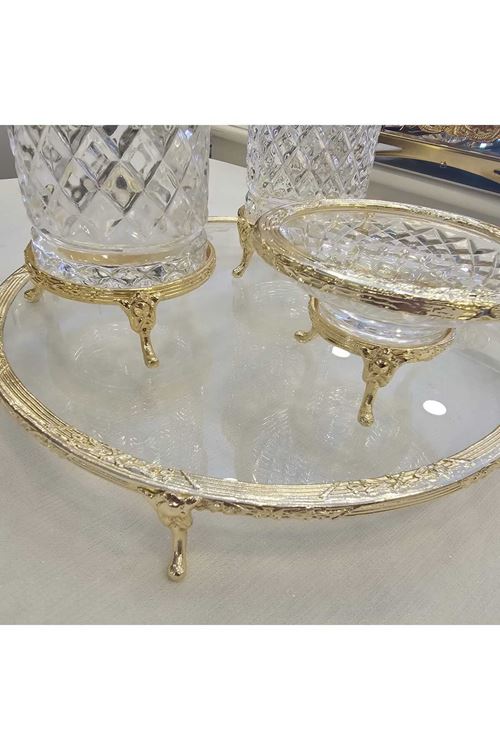 4 PARÇA BANYO SETİ GOLD