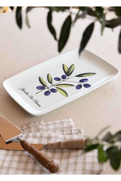 Olivos Dikdörtgen Servis 33x21 cm OVS0015