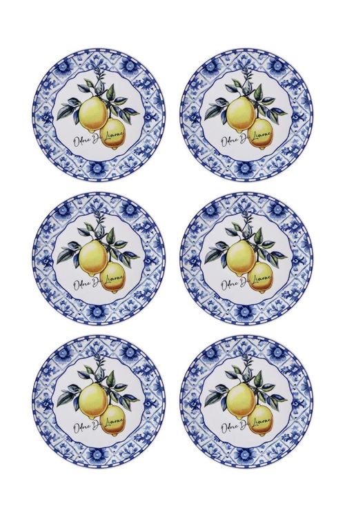 Odore Di Limone Pasta Tabağı 6lı Set 19 cm ODL0001
