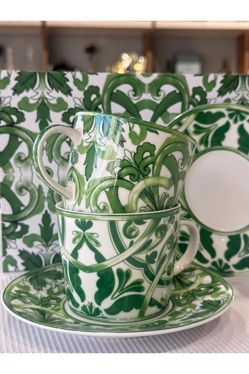 EMERALD GARDEN 2'Lİ ÇAY SETİ 220 CC