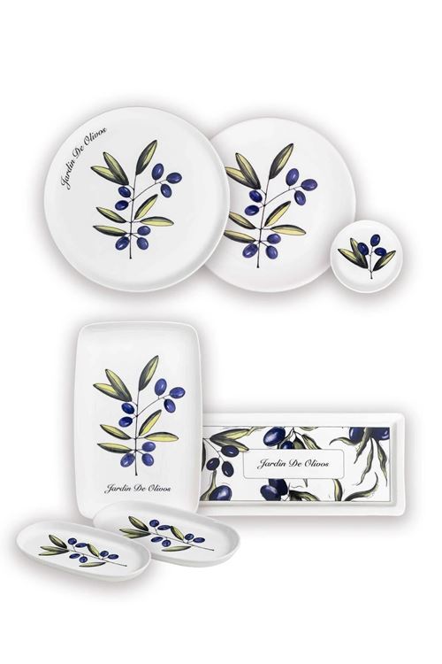 Olivos Kahvaltı Takımı 6 Kişilik 19 Parça Set 1
