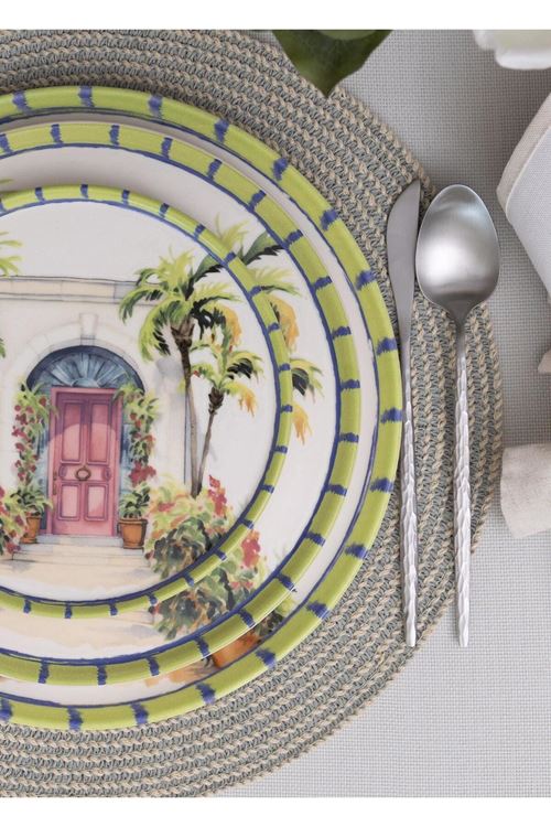 Palma Pasta Tabağı 6lı Set 19 cm