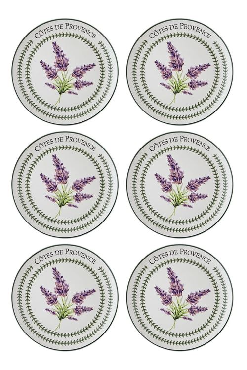 Provence Lavanta Servis Tabağı 6lı Set 26 cm PRC04