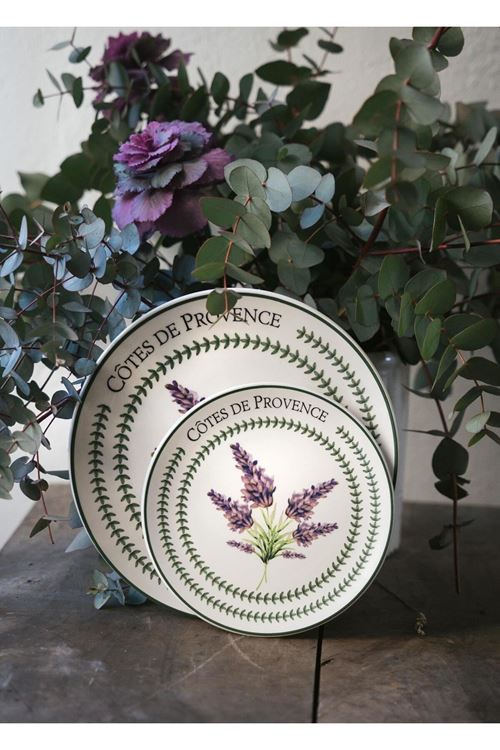 Provence Lavanta Pasta Tabağı 6lı Set 19 cm PRC002