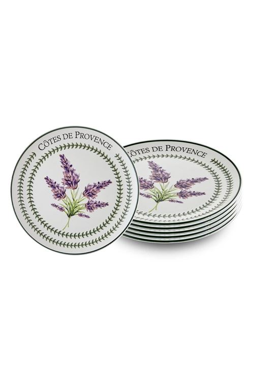 Provence Lavanta Servis Tabağı 6lı Set 26 cm PRC04
