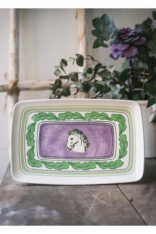 Provence Dikdörtgen Servis 34x25 cm
