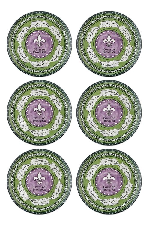 Provence Lavanta Servis Tabağı 6lı Set 26 cm PRC03