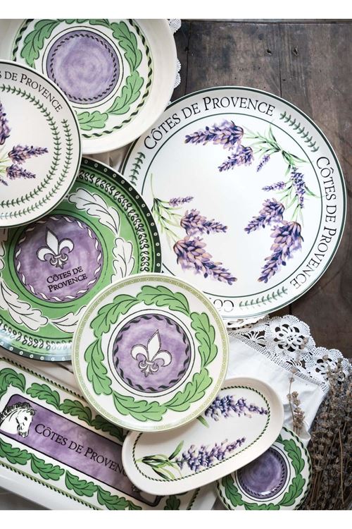 Provence Lavanta Servis Tabağı 30 Cm PRC0005