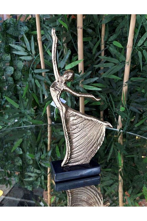 METAL BALERİN OBJE 42 CM 