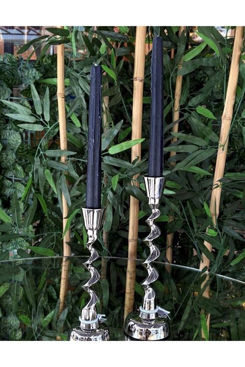 İTHAL METAL GÜMÜŞ MUMLUK 2 Lİ
