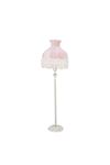 Klasik Lambader Gümüş Ayak Pembe Şapka 170cm.