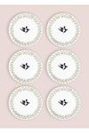 Olivos Pasta Tabağı 6lı Set 19 cm OVS0002