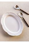 Grande Servis Tabağı Beyaz 41x31 cm GRD0012