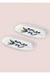 Olivos Oval Servis 2li 29 cm
