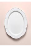 Grande Servis Tabağı Beyaz 41x31 cm GRD0012