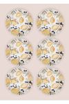 Limoncello Yemek Tabağı 6lı Set 20 cm