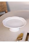 Grande Pasta Kek Standı Beyaz 31x12 cm GRD0014