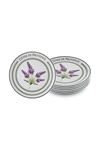 Provence Lavanta Pasta Tabağı 6lı Set 19 cm PRC002