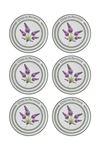 Provence Lavanta Pasta Tabağı 6lı Set 19 cm PRC002