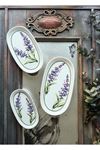 Provence Lavanta Oval Servis 2li 21 cm