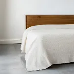 Lara Prestij Serisi Tek Kişilik Yatak Örtüsü Pike 180x240 Krem