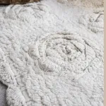 Rosette %100 Pamuk 2’li Banyo Paspas Takımı – Krem