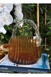 İTHAL CAM ÇANTA AMBER 27*17 CM 