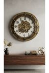 MODERN METAL ESKİTME DUVAR SAATİ 60 CM
