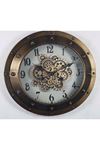 MODERN METAL ESKİTME DUVAR SAATİ 60 CM