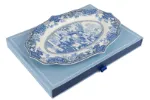 Blue Garden Tekli Oval Servis Tabağı 25x34cm